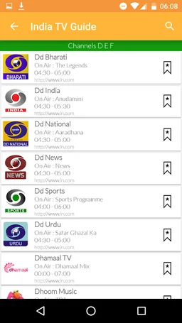 India Live TV Guide screenshot 5