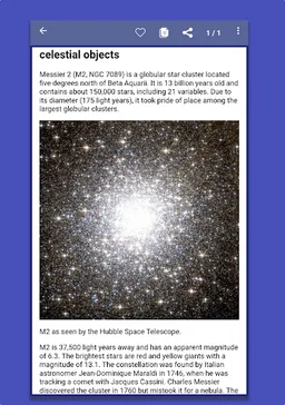 Sky Map. Astronomy Reference screenshot 3