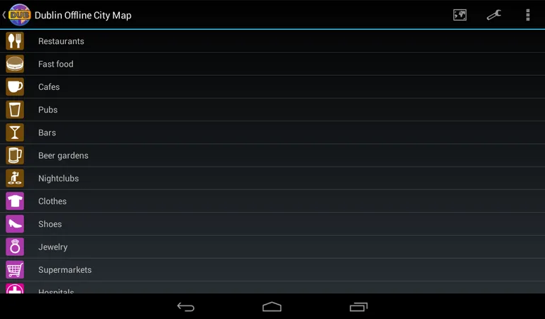 Dublin Offline City Map screenshot 2
