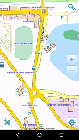 Map of Seychelles offline screenshot 4