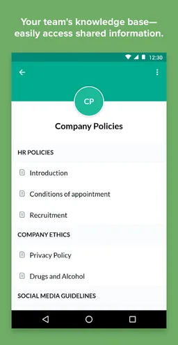Zoho Connect screenshot 2