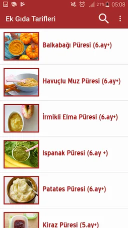 Bebek Yemek Tarifleri - Ek Gıda Tarifleri screenshot 4