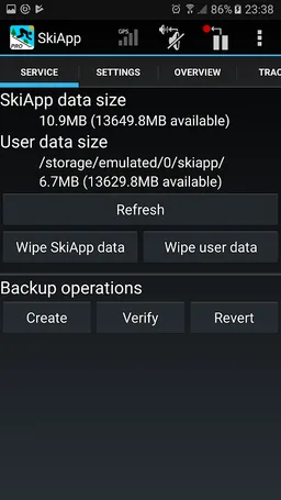 SkiApp LITE - THE Ski Computer screenshot 8