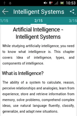 Learn Artificial Intelligence screenshot 2