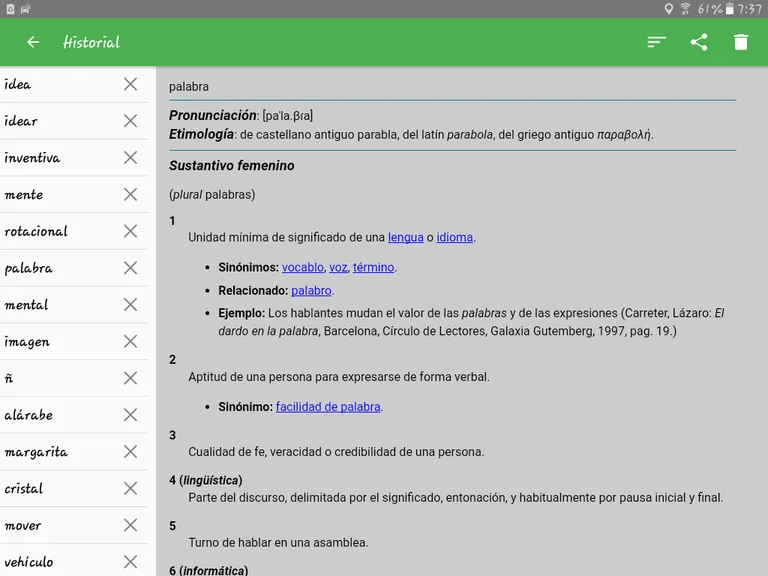 Spanish Dictionary - Offline screenshot 15