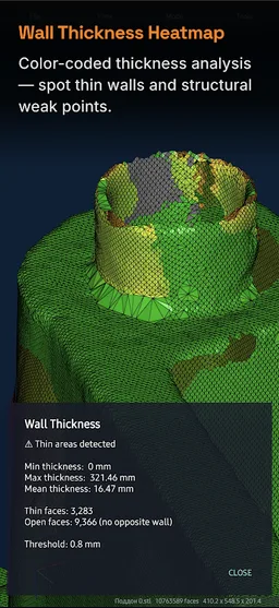 Fast STL Viewer screenshot 1