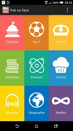 Vrai ou Faux ? screenshot 3
