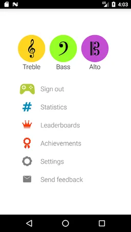 Solfeador - Music reading screenshot 1