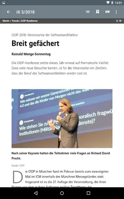 iX Magazin screenshot 13