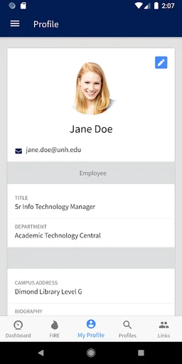 UNH LinkedUp screenshot 4