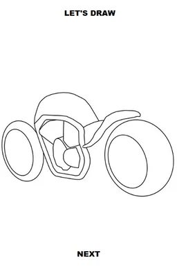 Draw Motorcycles: Cruiser screenshot 3