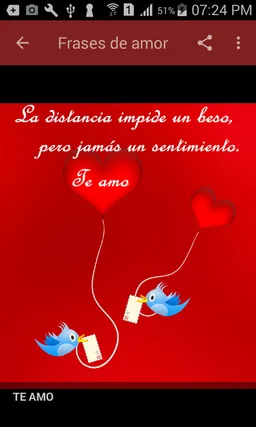 Frases de amor romántico screenshot 7