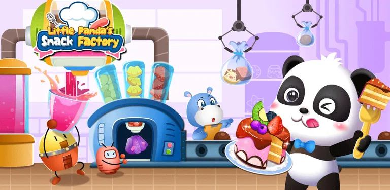 Little Panda's Snack Factory cover image