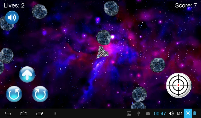 Spaceship Asteroids screenshot 1