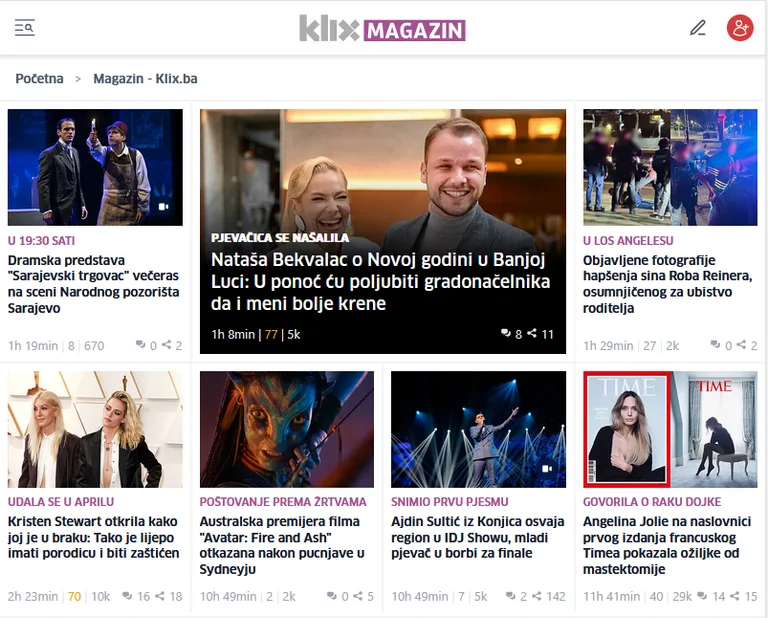 Klix.ba screenshot 11