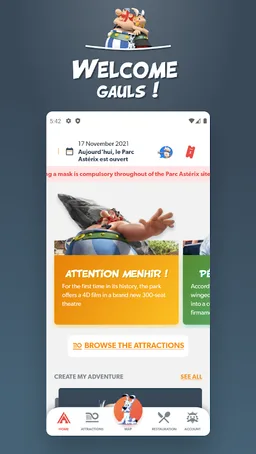 Parc Astérix screenshot 2