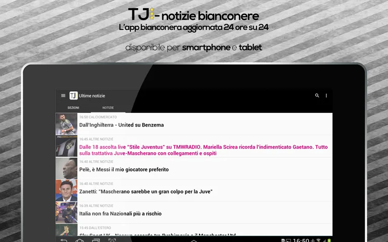 TJ - Notizie Bianconere screenshot 2