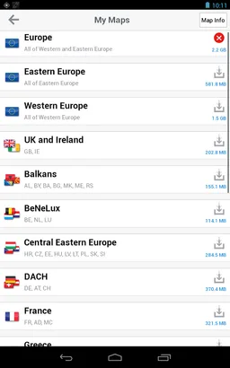 CoPilot Premium Europe screenshot 4