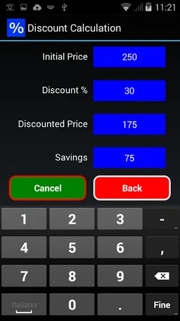 Percentages Calculator screenshot 4