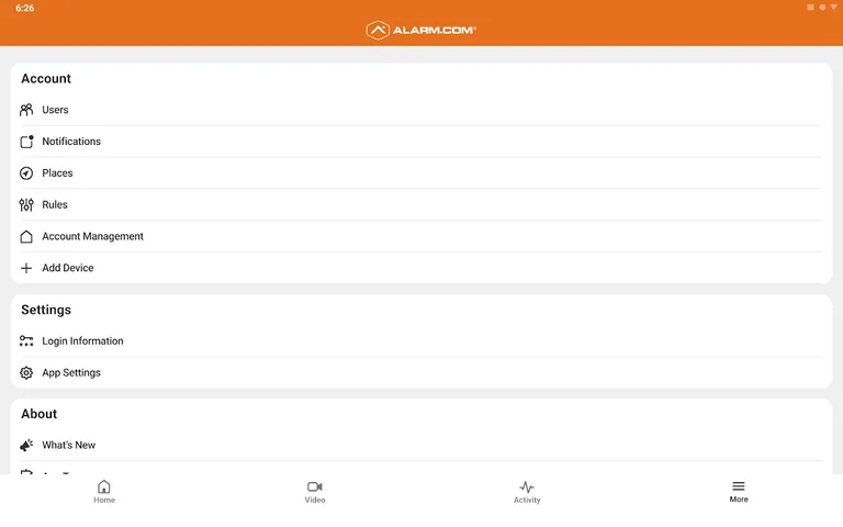 Alarm.com screenshot 11
