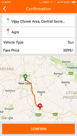 Wiwigo - Oneway Cab Rental screenshot 4
