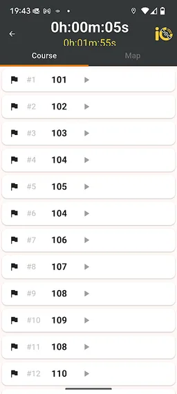 iOrienteering screenshot 7