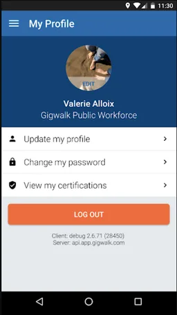 Gigwalk screenshot 7