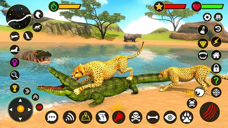 Cheetah Simulator Cheetah Game screenshot 2