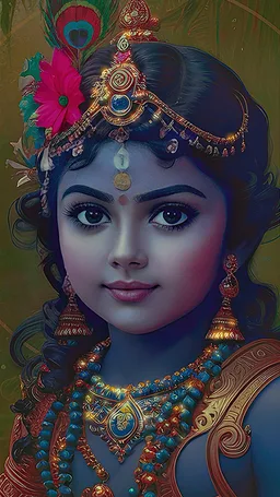 HD Krishna Wallpaper screenshot 7