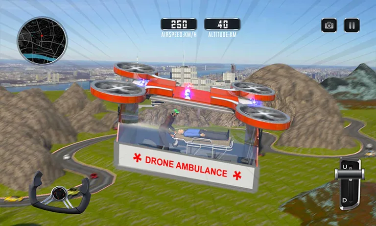 Drone Ambulance Simulator 2k17 screenshot 3