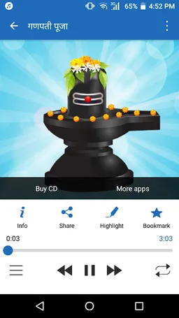 Rudra Abhishek Mantra Audio screenshot 2