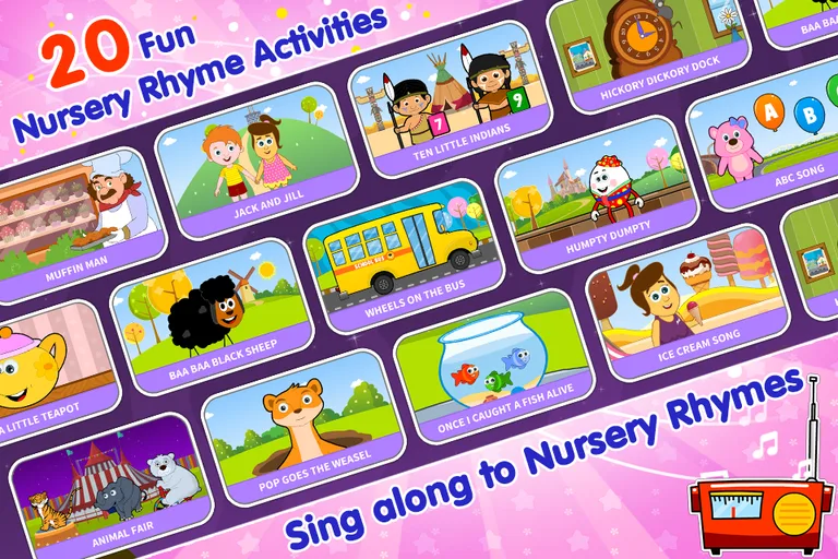 Nursery Rhyme Activities screenshot 3