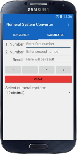 Numeral System Calculator screenshot 2