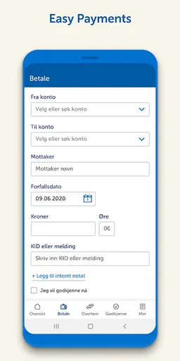 SpareBank 1 Mobilbank Bedrift screenshot 5