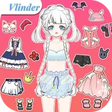 Vlinder Princess2 dressup game icon