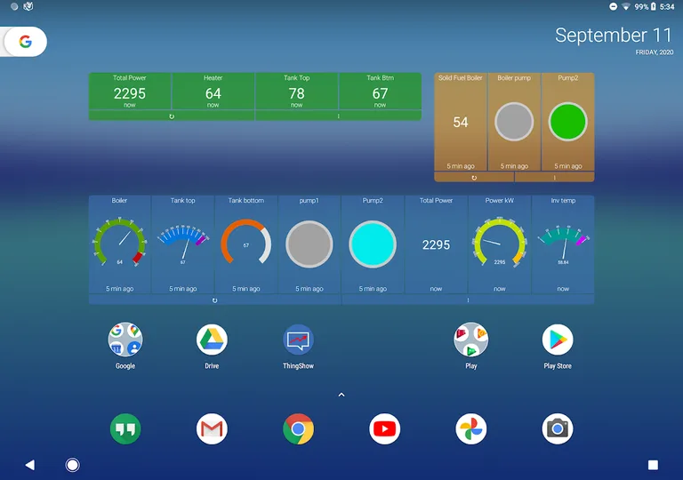 ThingShow for ThingSpeak screenshot 6