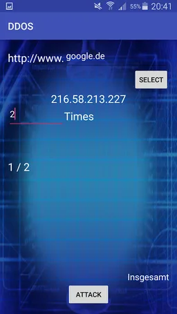 DDOS screenshot 2