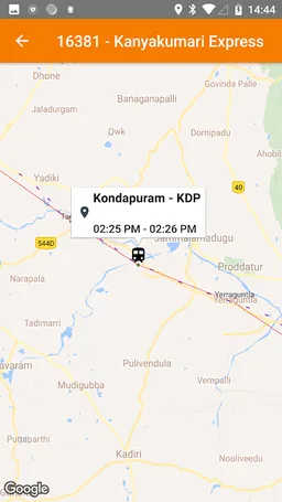 Running Train Status screenshot 10