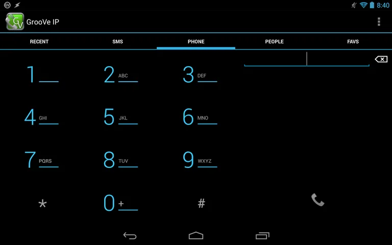 GrooVe IP - Free Calls screenshot 1
