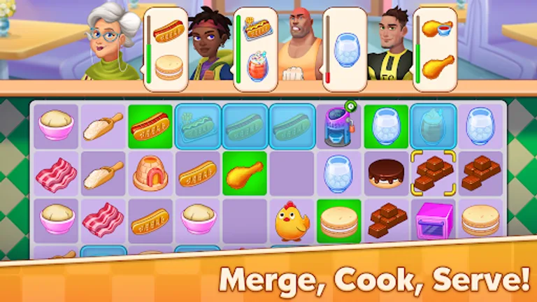 Magic Kitchen : Merge Game screenshot 5
