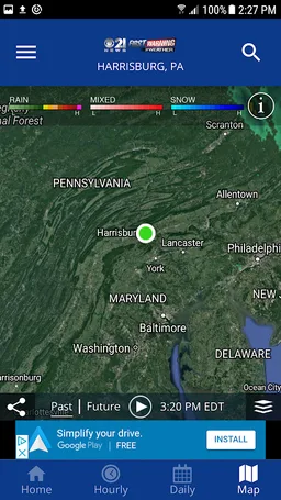 CBS 21 WX screenshot 4