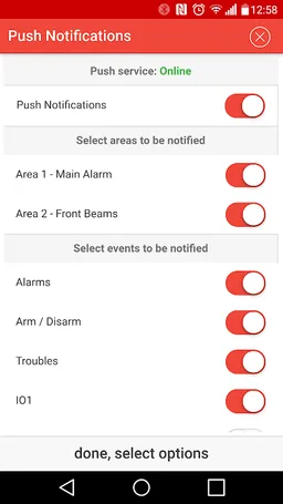 Alarmin screenshot 3