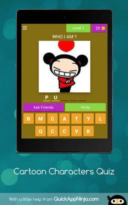 Cartoon Characters QUIZ screenshot 3