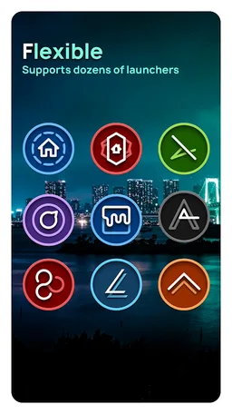 Relevo Circle - Icon Pack screenshot 6