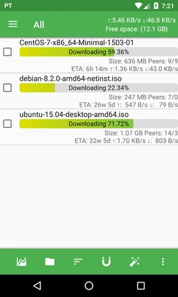 PTorrent Pro - torrent application screenshot 1