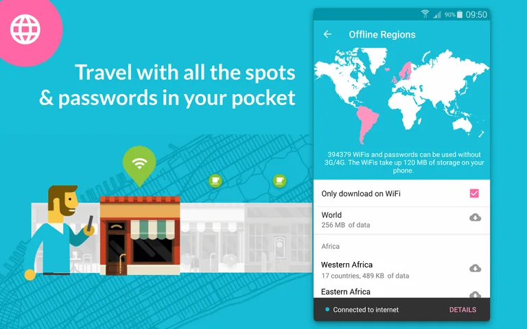 Instabridge - Free WiFi screenshot 3