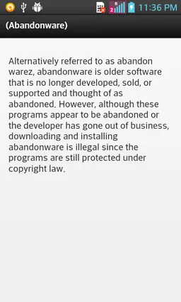 Computer Dictionary screenshot 3