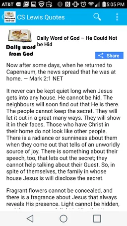 Daily Word from God screenshot 2