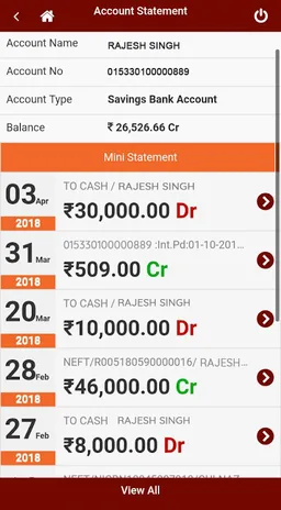 NICB mPassbook screenshot 2