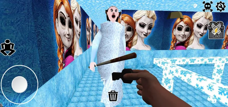 Frozen Granny Scary  Ice Queen screenshot 2